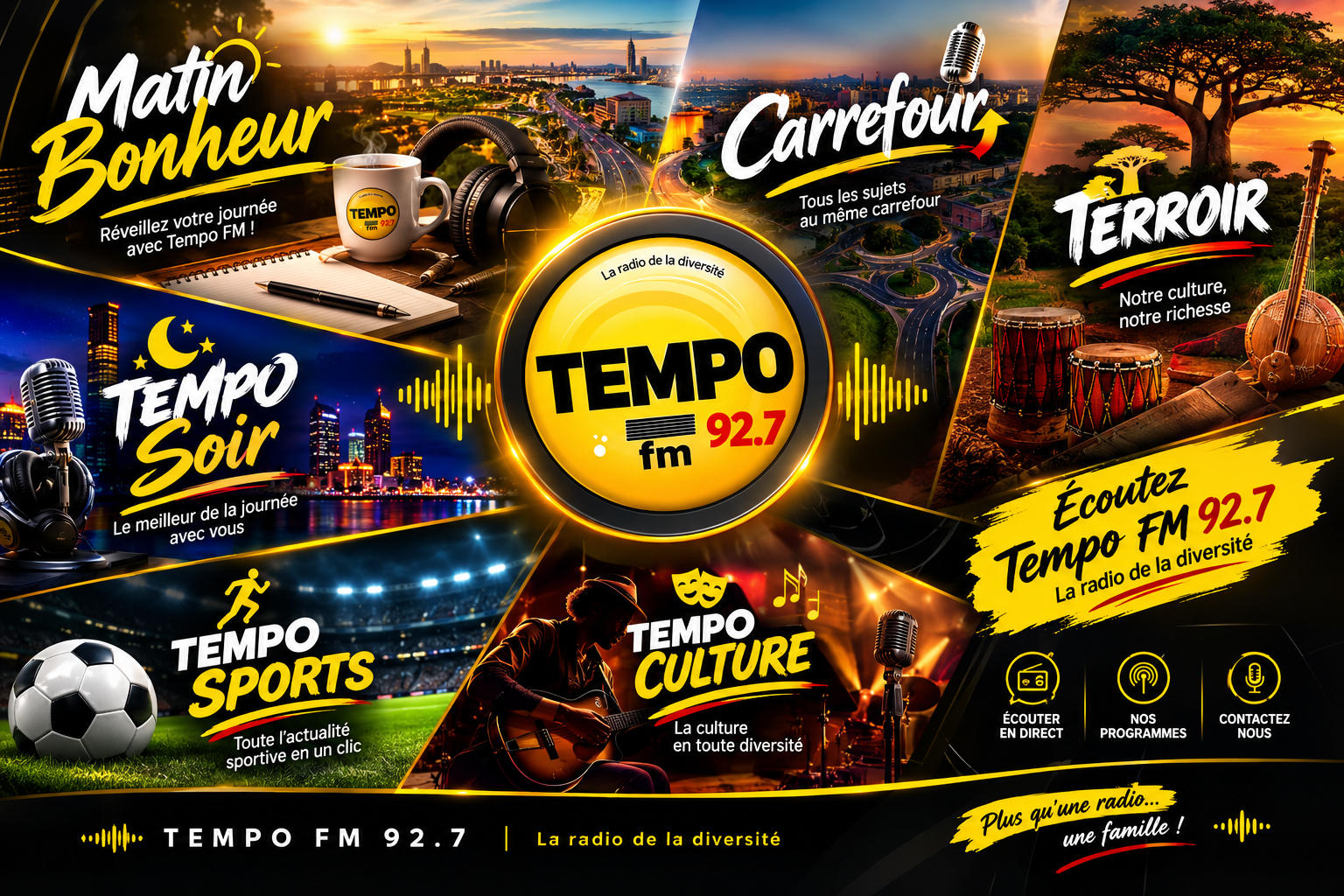 tempo fm 92.7 la radio en diversité